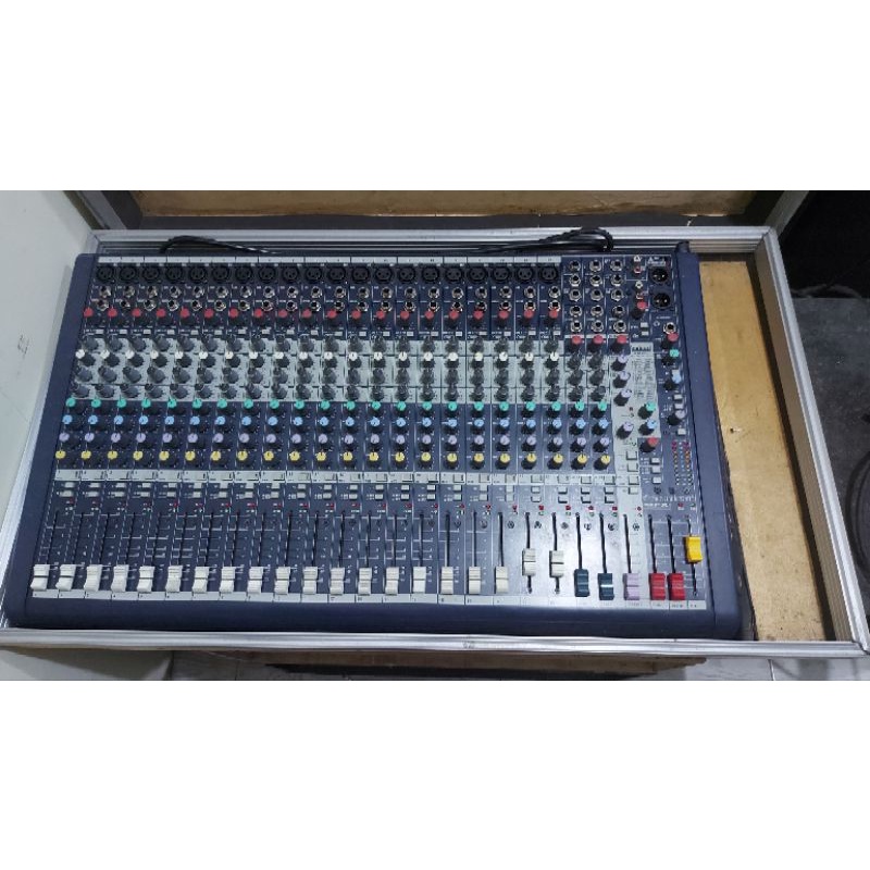 Mixer Soundcraft MFXi Full Macro Original Second Mulus Bonus Hardcase