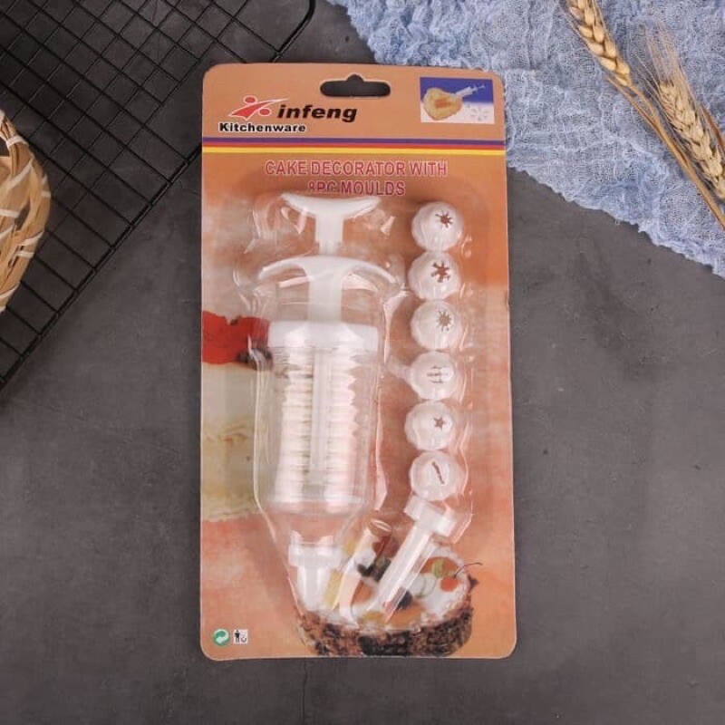 SEPROTAN KUE PLASTIK - SEMPROTAN HIASAN KUE/CAKE/ALAT DAPUR