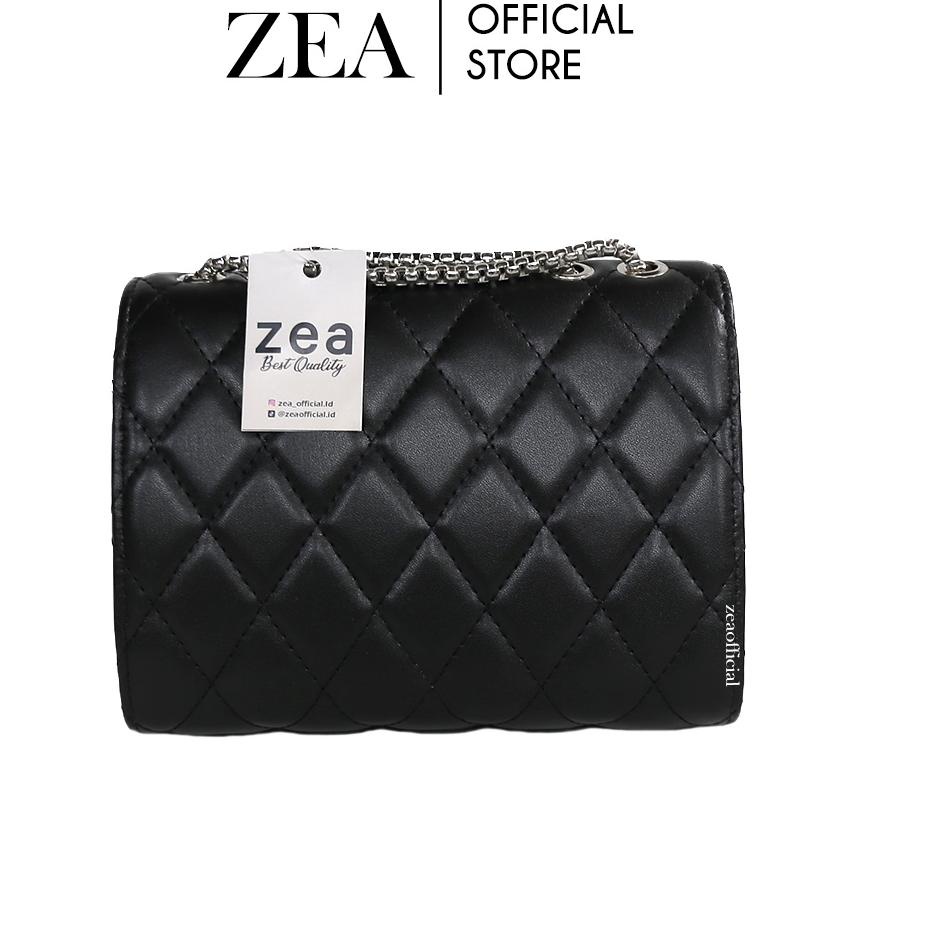 "SAB.25Au22ᴸ" [ZEA OFFICIAL] Hana Bag - Tas Wanita Selempang Sling bag Tali Quilted Korea