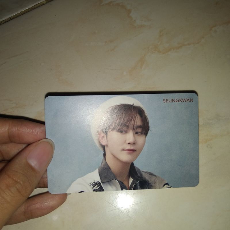 hmv fallin flower seungkwan blue