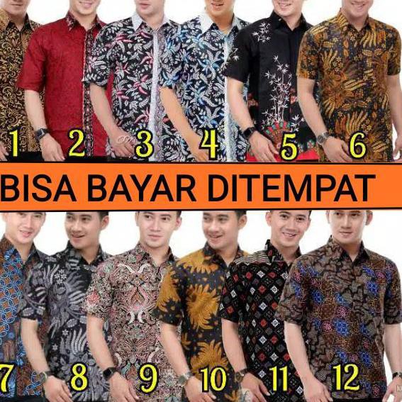 Dapatkan Sekarang>> Kemeja Batik Pria Ppbtk07 Wsa04 Lengan Pendek Kode 18 /kemejapria/kemejabatik/ba