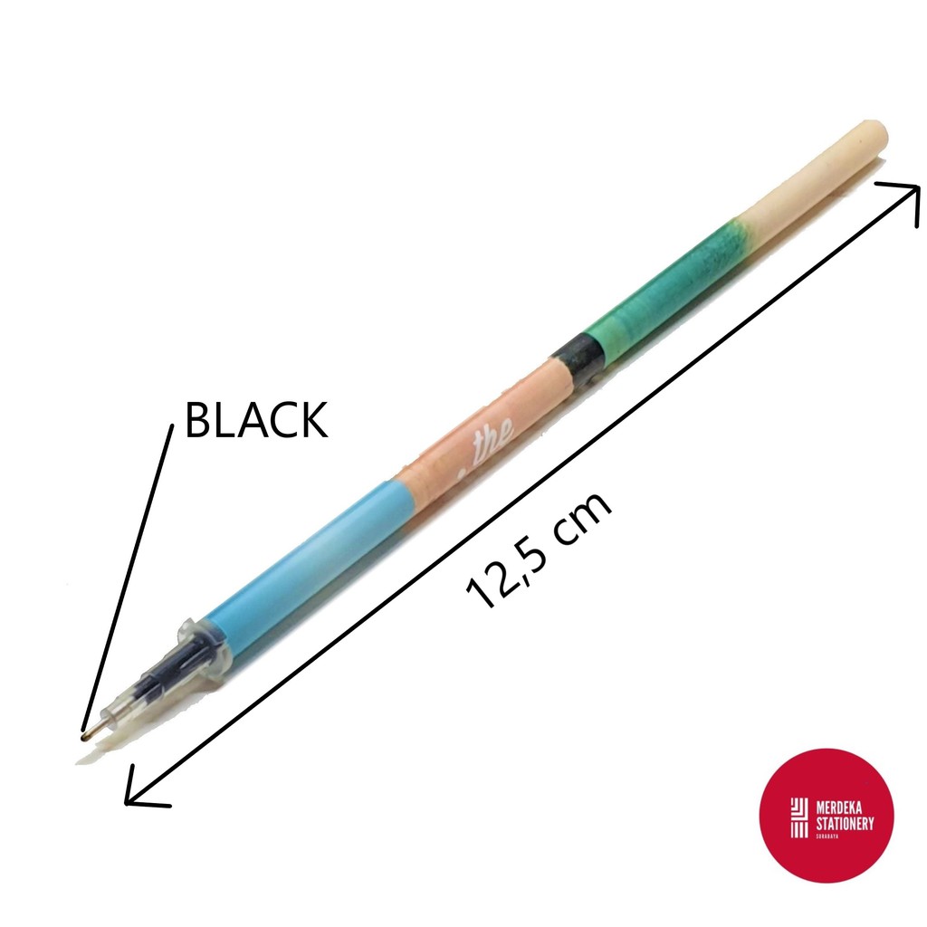 

Refill/Isi/Tinta pulpen/bolpen/ballpen Gel Pen Murah ZHI XIN 0.5mm HITAM