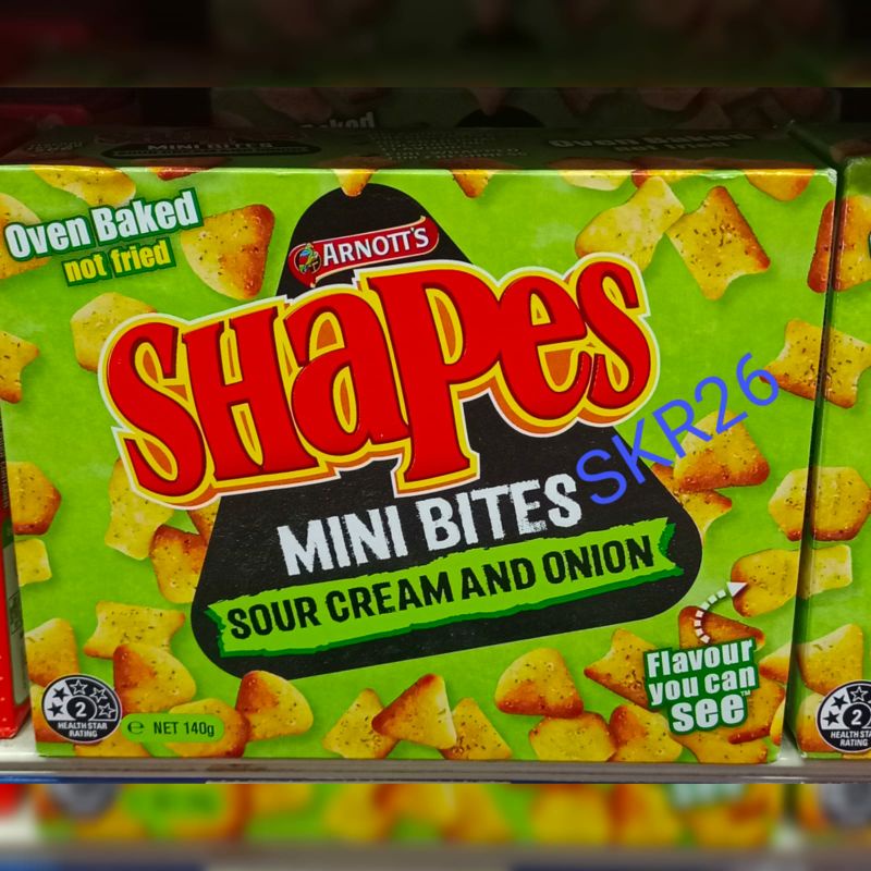 

Shapes Mini Bites Sour Cream & Onion