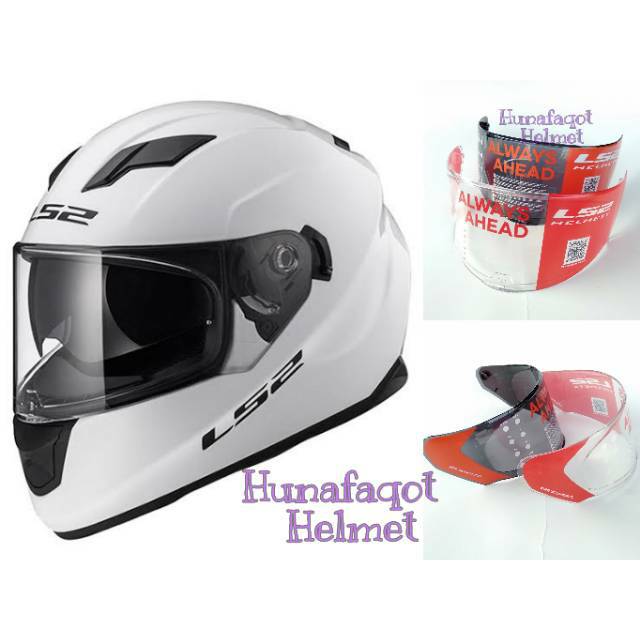 FLAT VISOR HELM LS2 FF320 FF353