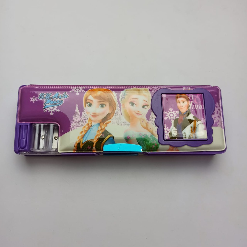 

Pencil case magnet / Kotak pensil magnet kalkutor frozen