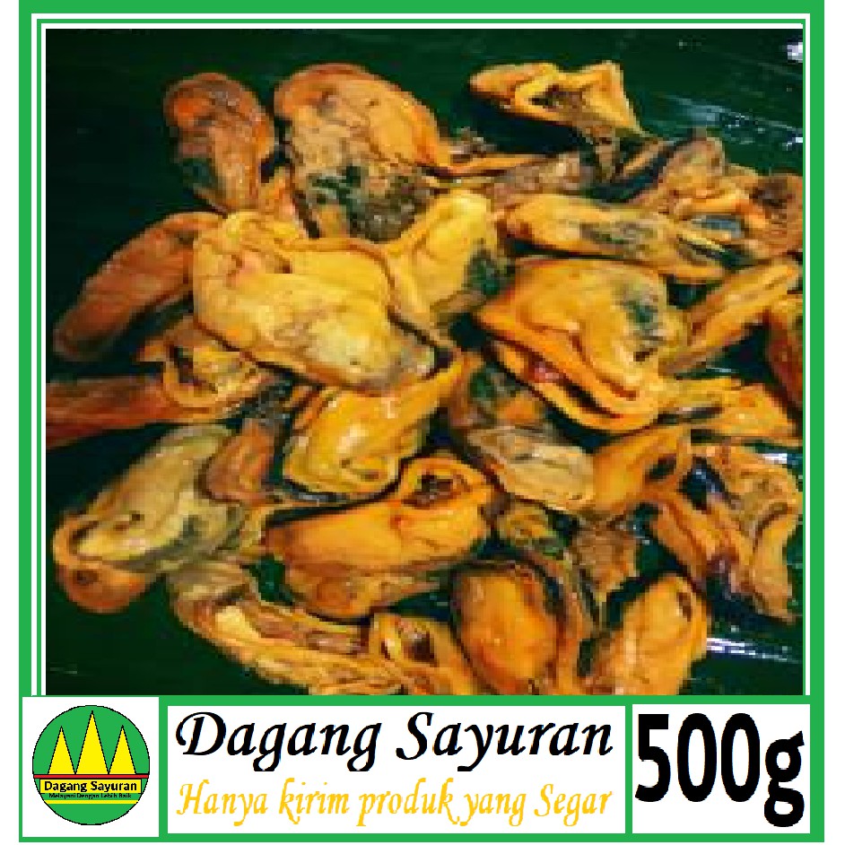 Kerang Hijau Kupas Dagang Sayuran 500gr Shopee Indonesia