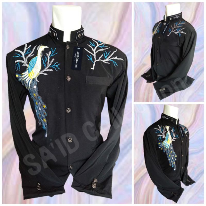 Jasko Bordir Burung cendrawasih