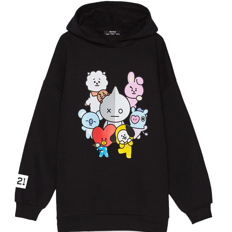 JAKET SWEATER ANAK BTS BT21 CIMY |  HOODIE ANAK BT21 CIMY TERBARU