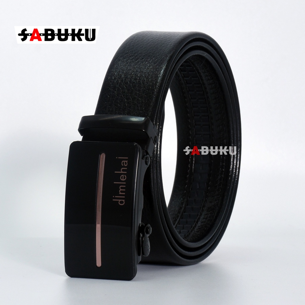 Ikat Pinggang Pria Sabuk Gesper Rell Auto Lock Tipe Rell Fashion Korea - 053