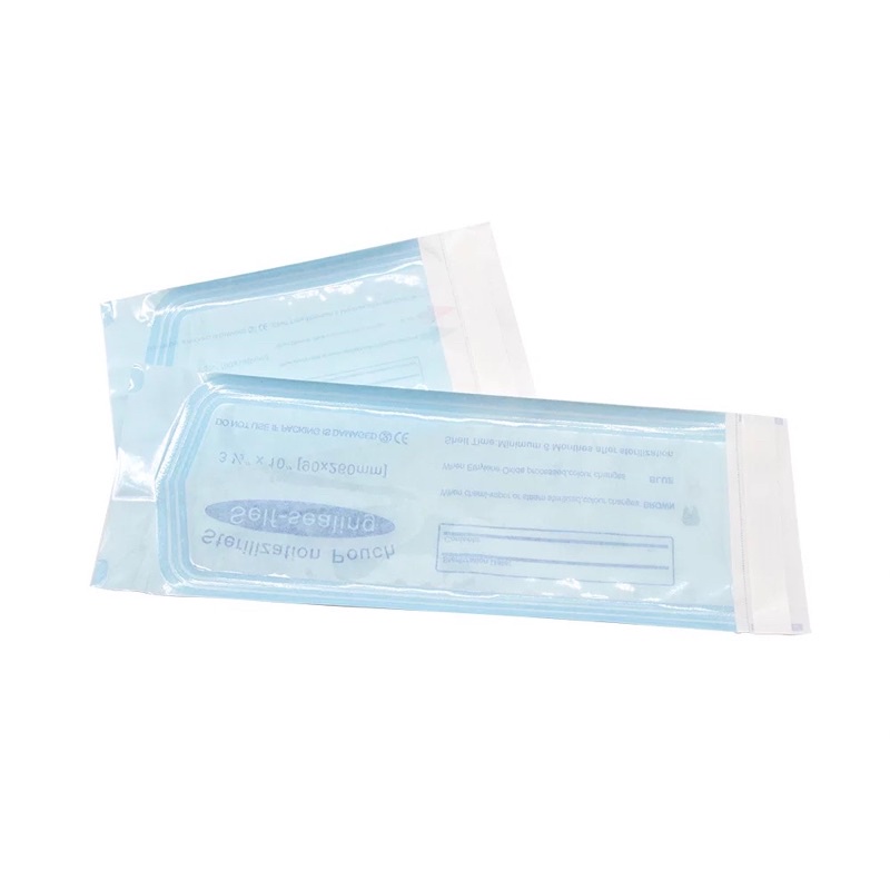 Sterilization pouch Medipack / medipouch / self sealing steril pouch plastik sterilisasi alat medis