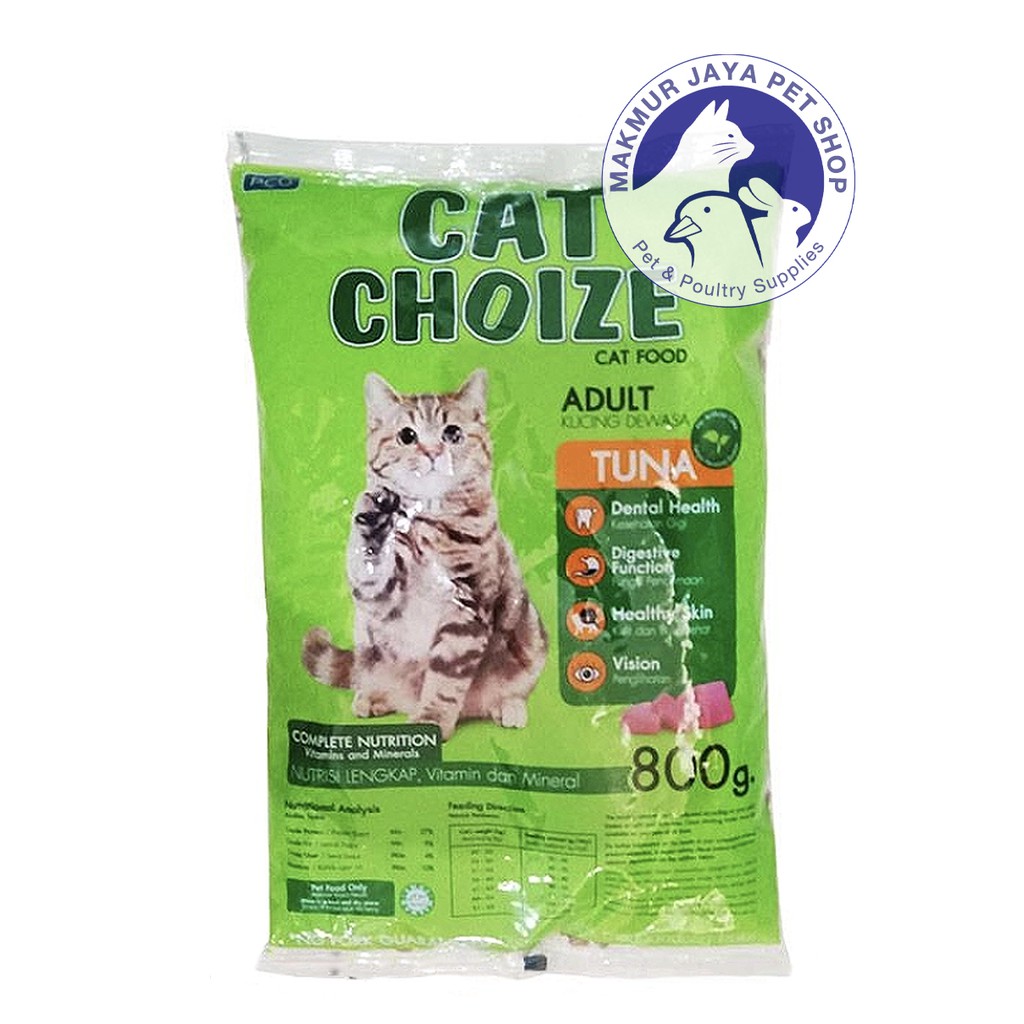 Cat Choize Cat Food Tuna &amp; Salmon 800gr / Makanan Kucing 800 gram