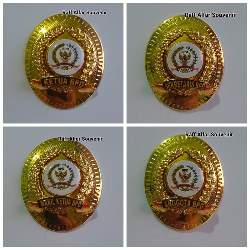 PIN BPD LOGO BARU MODEL OVAL GERIGI MAGNET