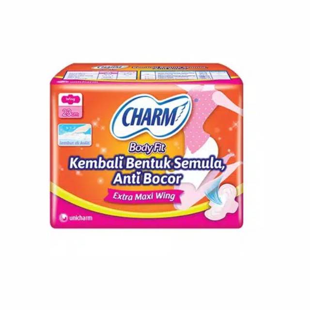 Charm Extra Maxi Wing 7 Pads / Charm Body Fit Extra Maxi Wing Isi 7