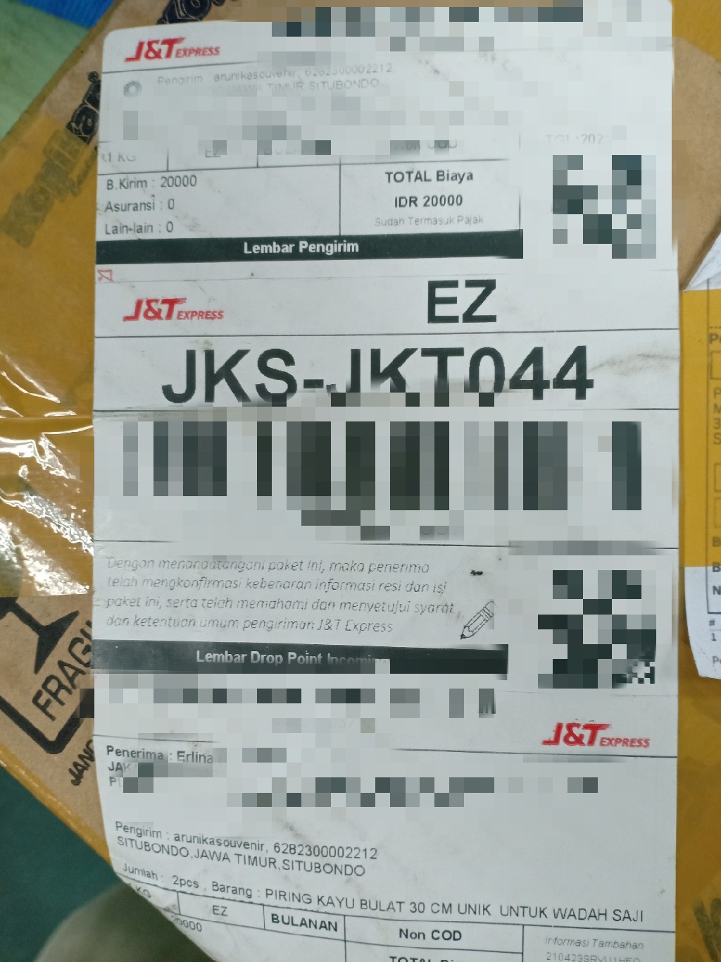 Piring Kayu Bulat 30 Cm Unik  Untuk Wadah Saji / Alas Foto Background Kayu