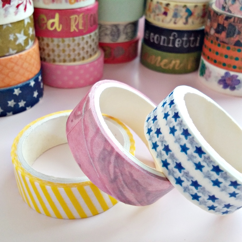 

1 pc - Washi Tape / Masking Tape Cute Aesthetic for School DIY Craft