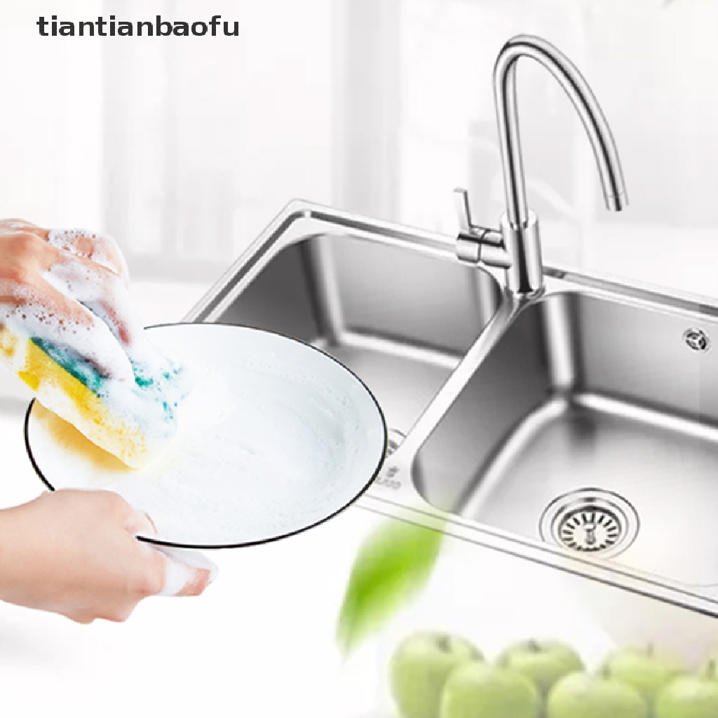 [tiantianbaofu] 2 in1 Kitchen Liquid Soap Pump Dispenser ABS Sponge Holder Press Countertop Rack Boutique