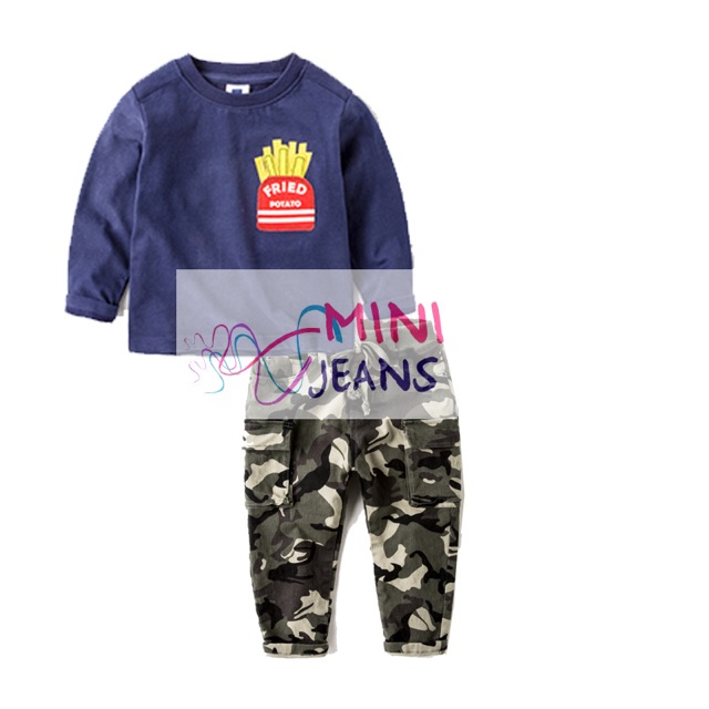 [READY SETELAN MINI JEANS] Mini Jeans M17527