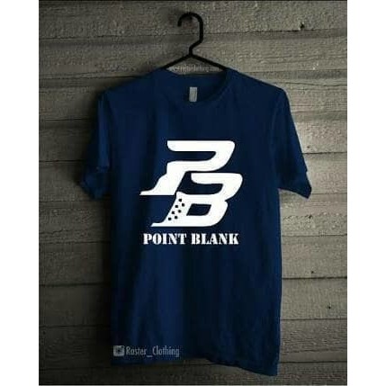 Kaos Tshirt Baju Combed 30S distro PB Point Blank