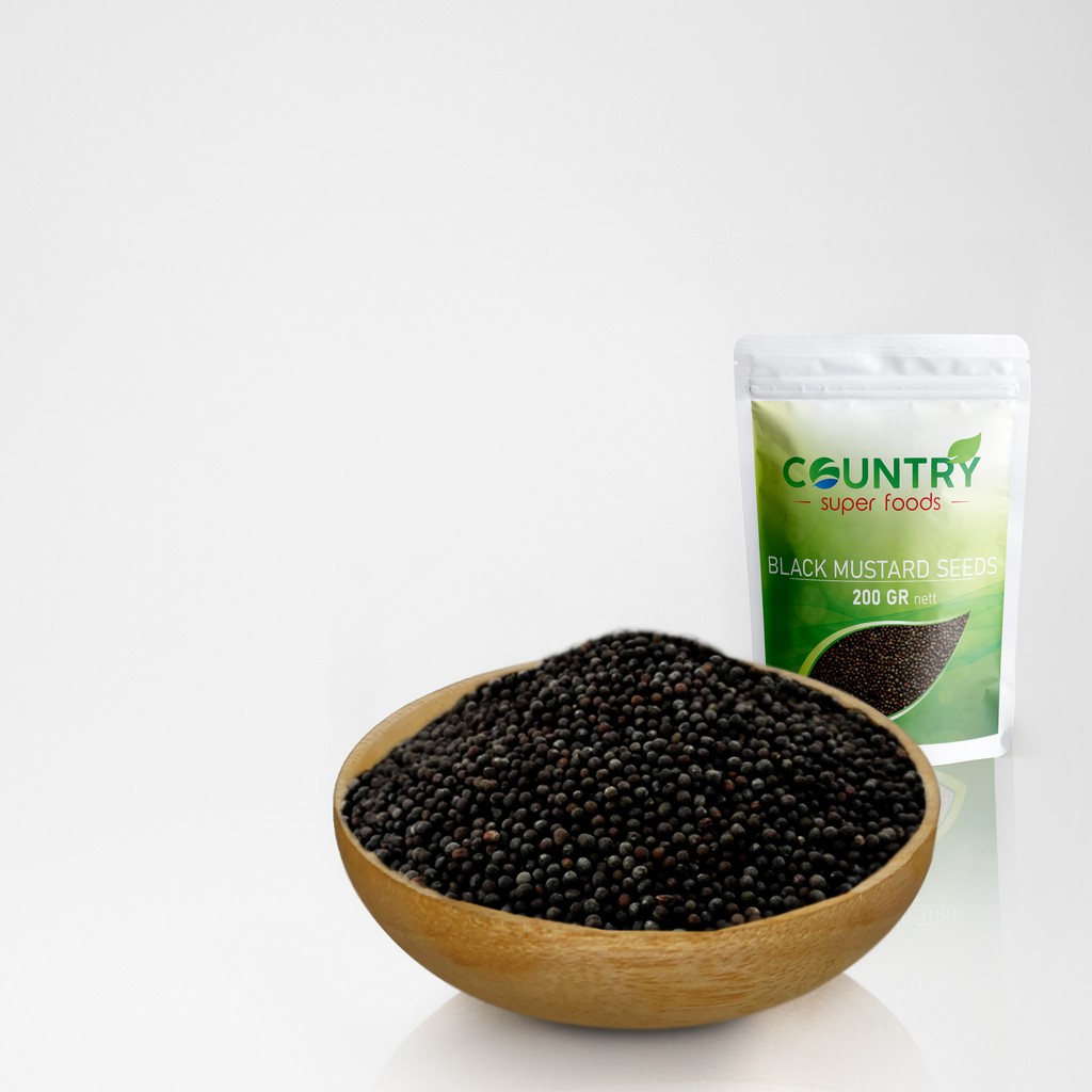 

Black Mustard Seeds | Rempah Biji Sesawi Hitam [ PAPER POUCH - 200 gr ]