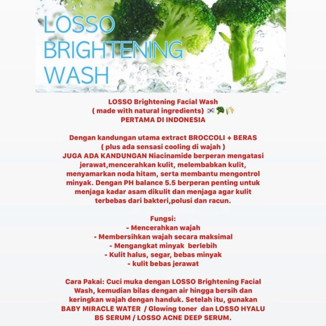 Losso Facial Wash