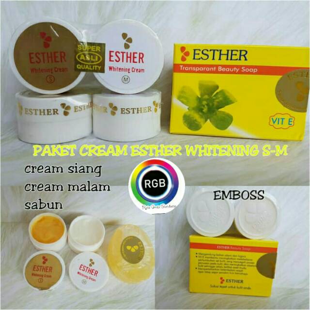 Paket cream esther S-M