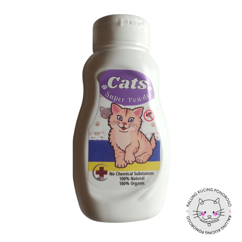 CATS SUPER POWDER BEDAK WANGI ANTI JAMUR DAN BAU