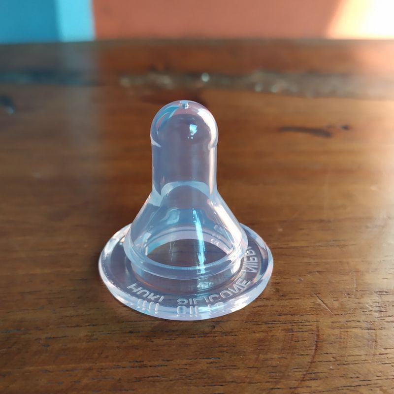 DOT HUKI SILICONE NIPPLE REGULER BULAT S,M,L 1 PCS BOTOL SUSU PERLENGKAPAN BAYI DOT PENTIL DOT HUKI PERALATAN MAKAN BAYI-3