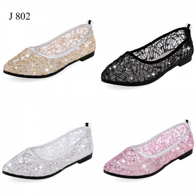 FLAT SHOES Brokat Style 802