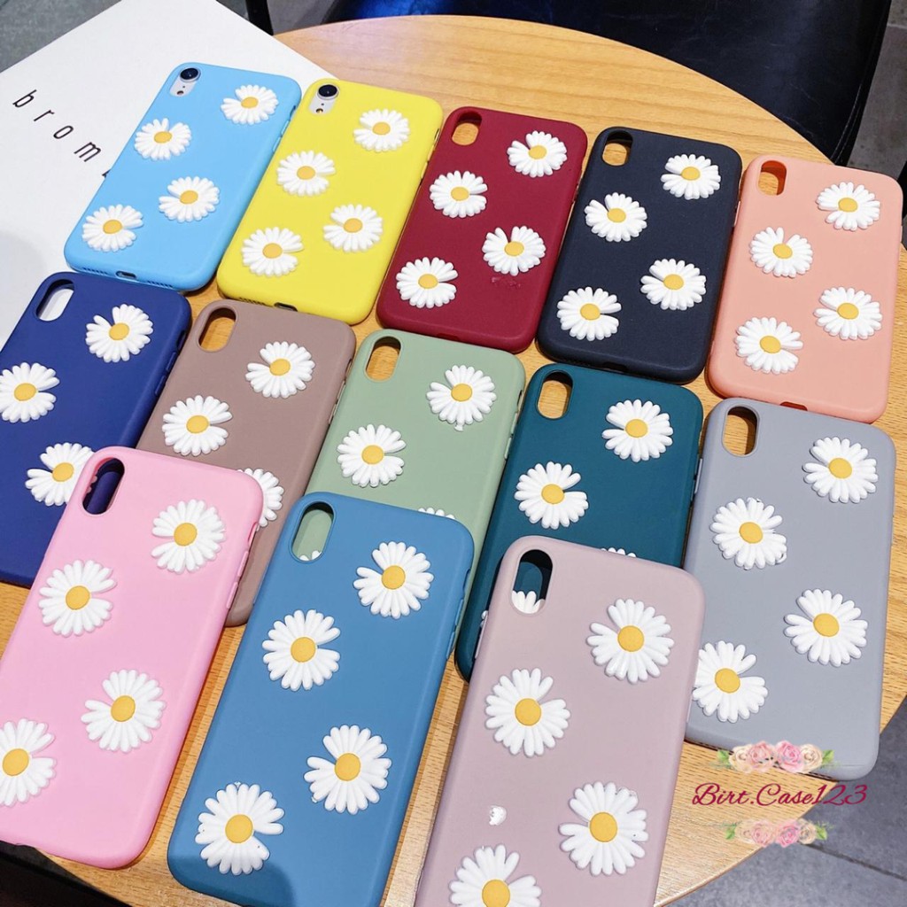 Softcase Bunga timbul Iphone 5 6 6g 6g+ 7 7g 7g+ 8 8+ Xr X Xs Xs Max Se 2020 11 Pro Pro Max  BC785