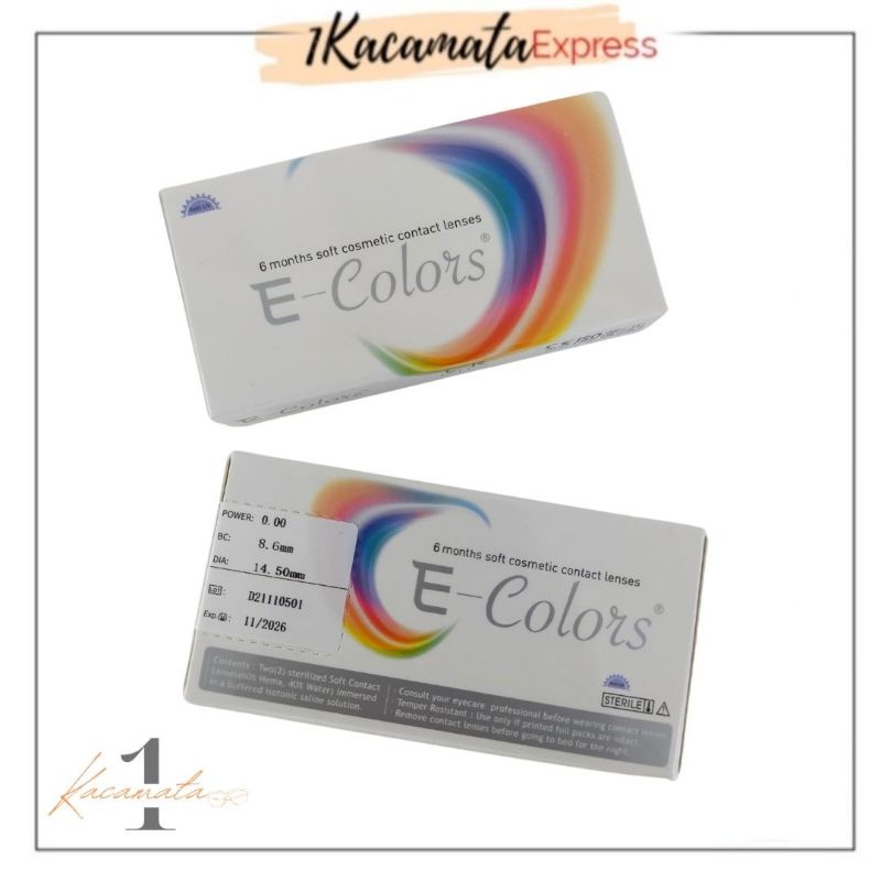 SOFTLENS WARNA MINUS EUROPA E-COLOR MINUS KECIL