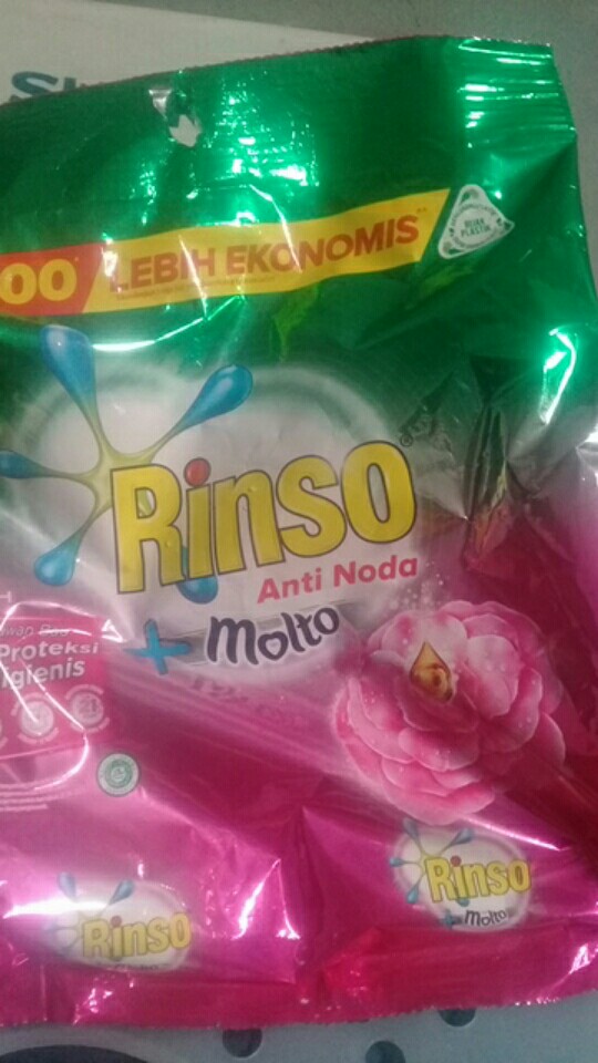 Rinso Deterjen Anti Noda Kemasan Ekonomis 250g