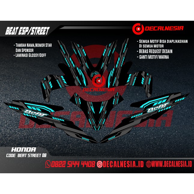stiker beat esp/stiker beat street/decal beat street/decal beat esp/stiker beat full body/decal beat