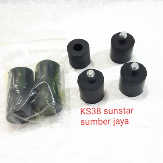 Karet dudukan mesin obras 4 karet /4 pcs ya 1set isi nya 4pcs typical yamata siruba