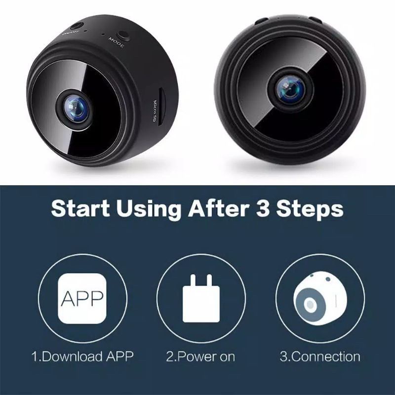 kamera mini spy cam wireless A9 mini camera wifi HD 1080 p micro kamera kecil cctv smart ip full hd