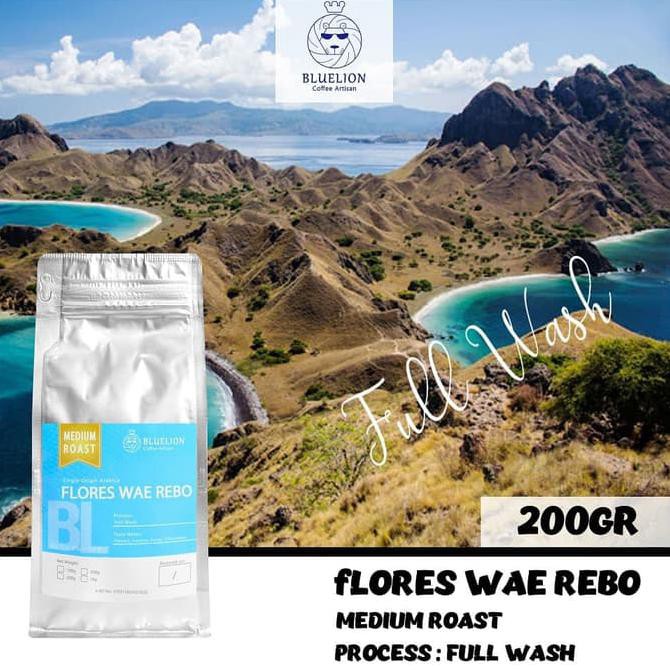 

Kopi Bluelion - Flores Wae Rebo 200 gr - Medium Roast - BIJI