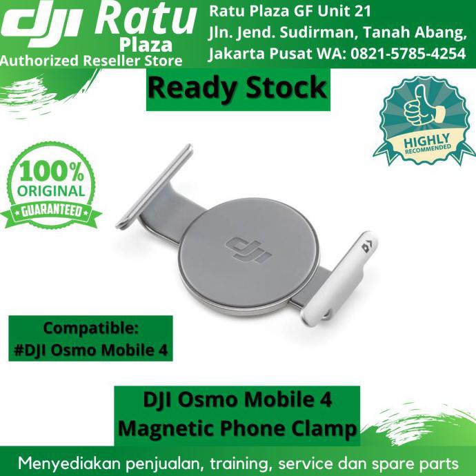 Dji Osmo Mobile 4 Magnetic Phone Clamp Holder Original Om 4