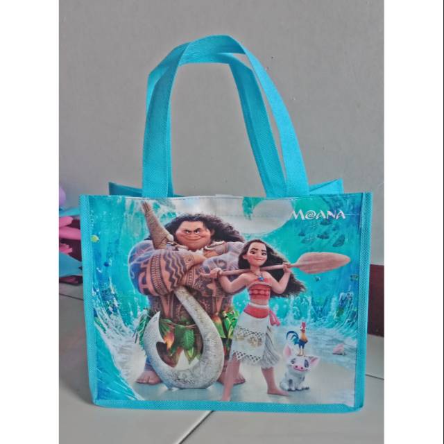 

goodie bag tas souvenir ulang tahun moana