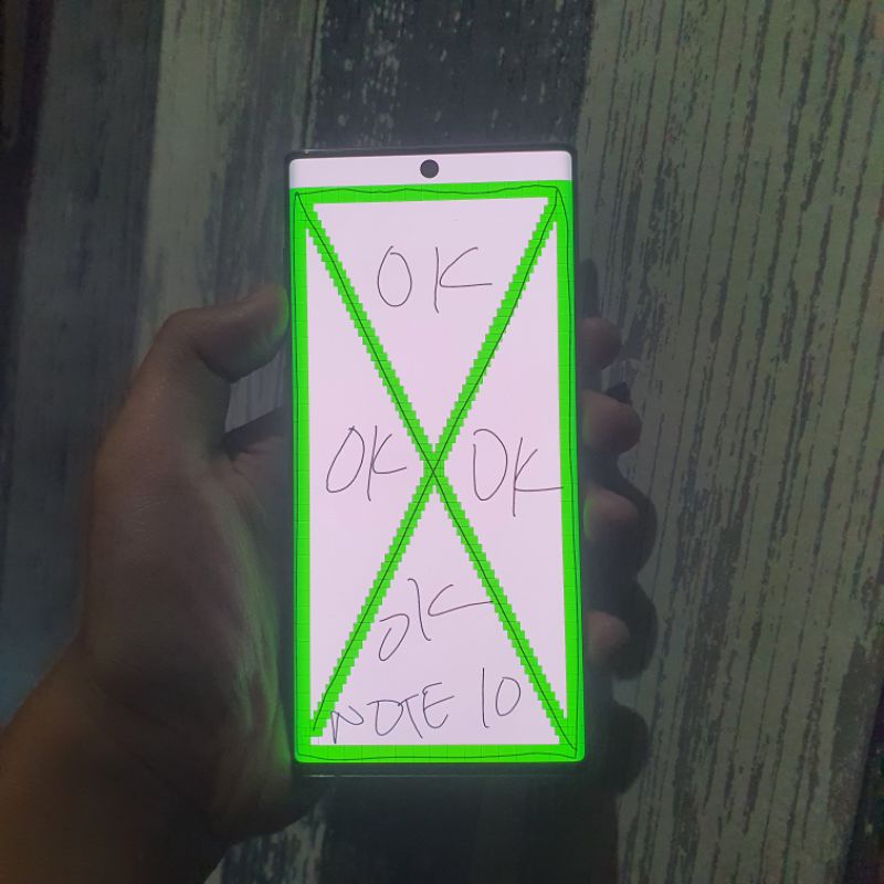 LCD Samsung Note 10 SM N970 Original Copotan Normal