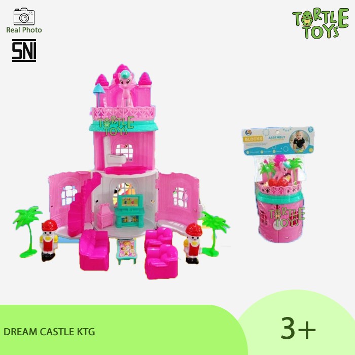 MAINAN ANAK PEREMPUAN ISTANA PRINCESS KASTEL PONY-2