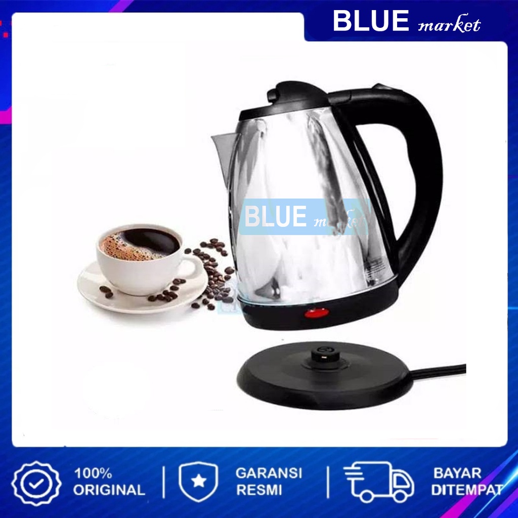 Teko Listrik / Pemanas Air / Kettle Electric 1.8 Liter HEMAT