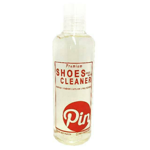 SHOE CLEANER PENCUCI SEPATU 250ml - PIN SHOES CLEANER PEMBERSIH SEPATU PERAWATAN SEPATU SHOECLEANER