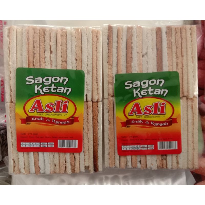 

Sekar_Shop07 Sagon Ketan Asli / Kue Sagon Khas Banyumas
