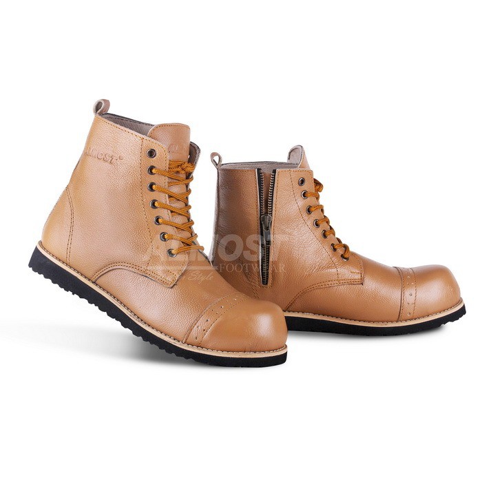 Sepatu Boots Pria Original Almost Magnum Safety Kulit
