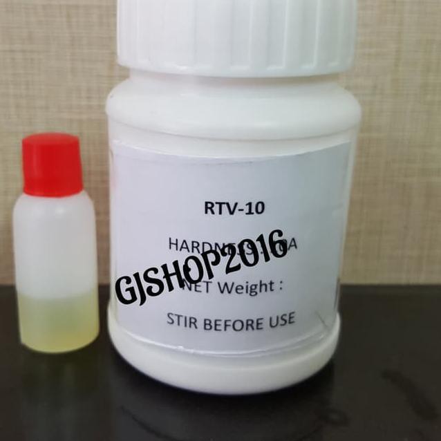 ℗ Silicone Rubber RTV 10 Hardness Sangat Lunak 10A, 200gr ➣