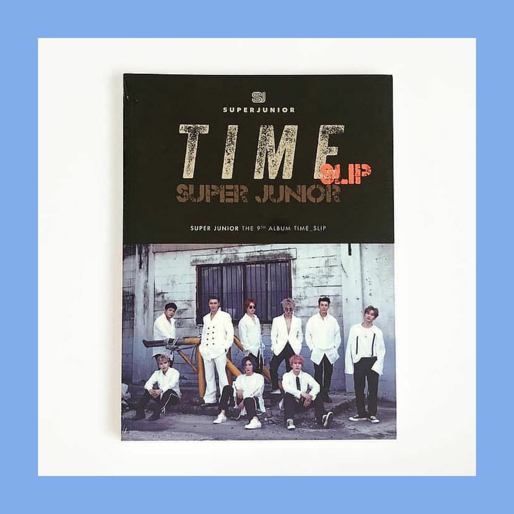 SUPER JUNIOR ALBUM OFFICIAL - KPOP ALBUM OFFICIAL - SUPER JUNIOR TIME SLIP ALBUM VOL. 9 OFFICIAL