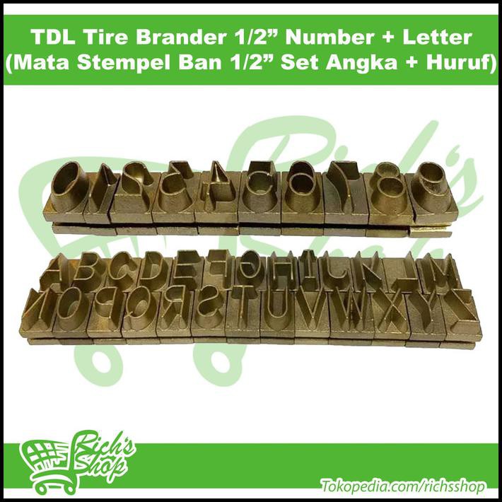 

Best Sale Mata Stempel Ban Listrik Tdl Tire Brander 1/2 Inch Set Angka Dan Huruf