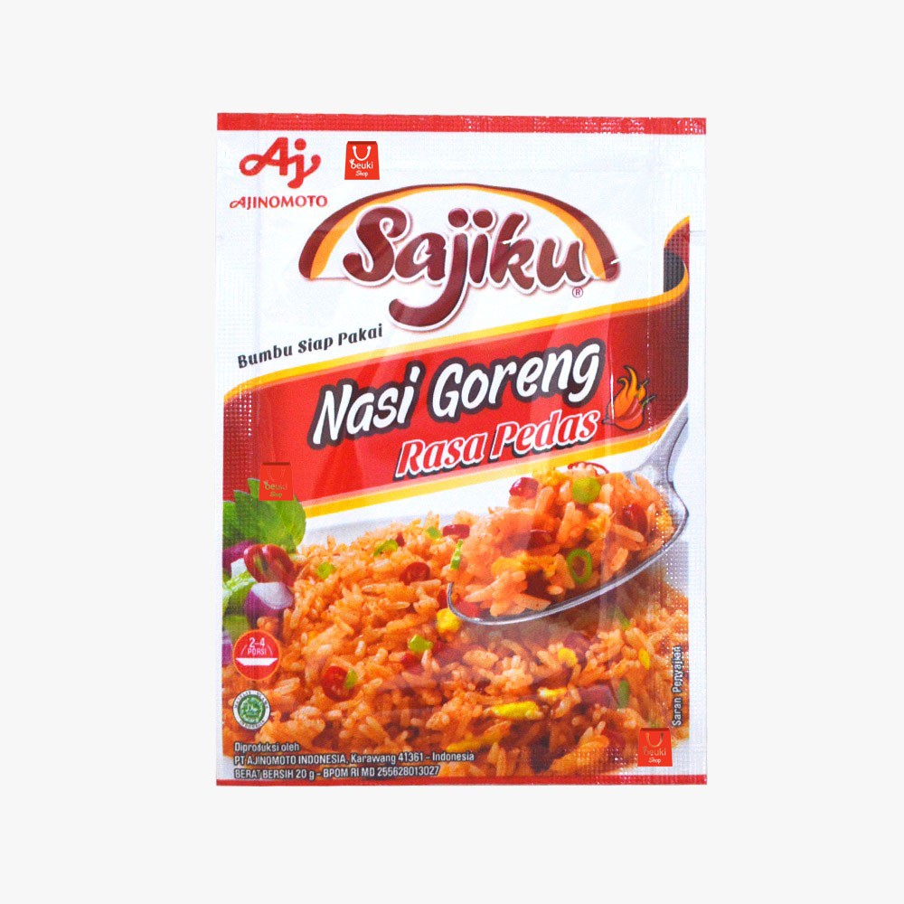 

Sajiku Nasi Goreng Rasa Pedas Bumbu Instan Praktis Langsung Masak Eceran - 20gr