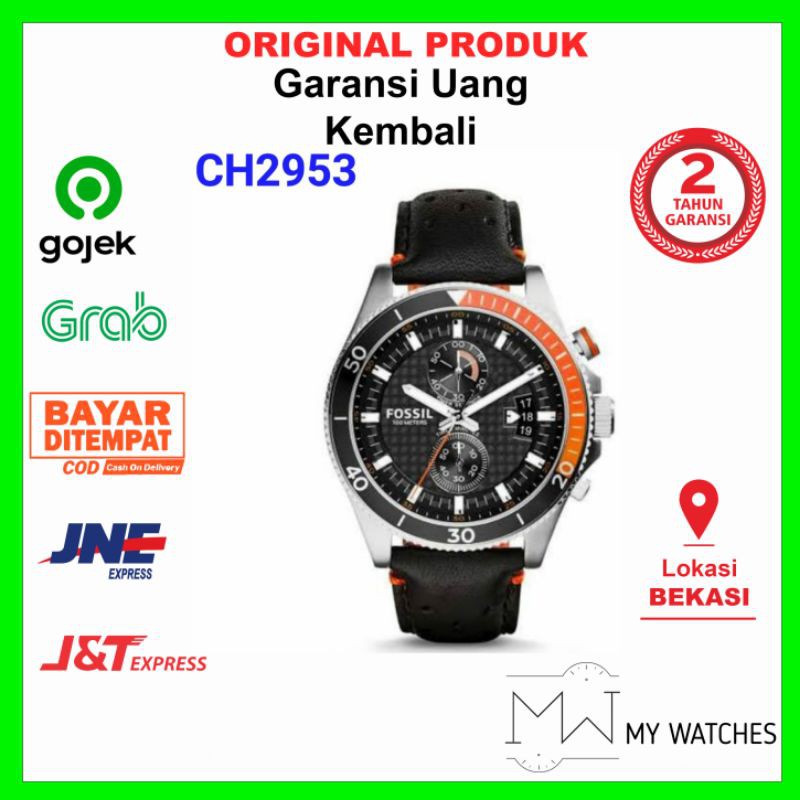 Jam Fossil Original | Jam Tangan Pria Fossil CH2953 Original