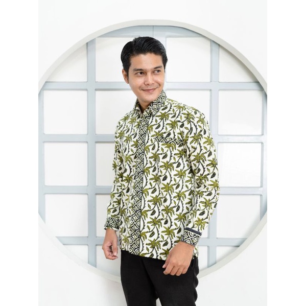 KEMEJA BATIK BERKUALITAS AFA001 / KEMEJA BATIK PRIA / KEMEJA KANTORAN