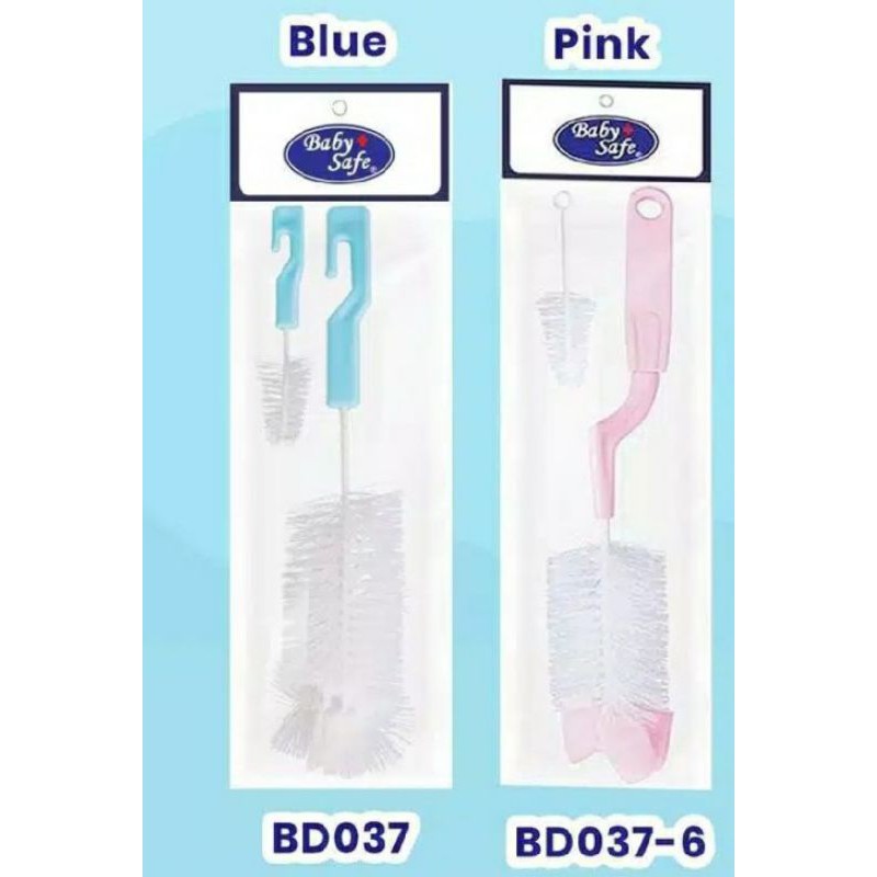baby safe sikat botol pembersih botol susu BD037 & BD037 -A
